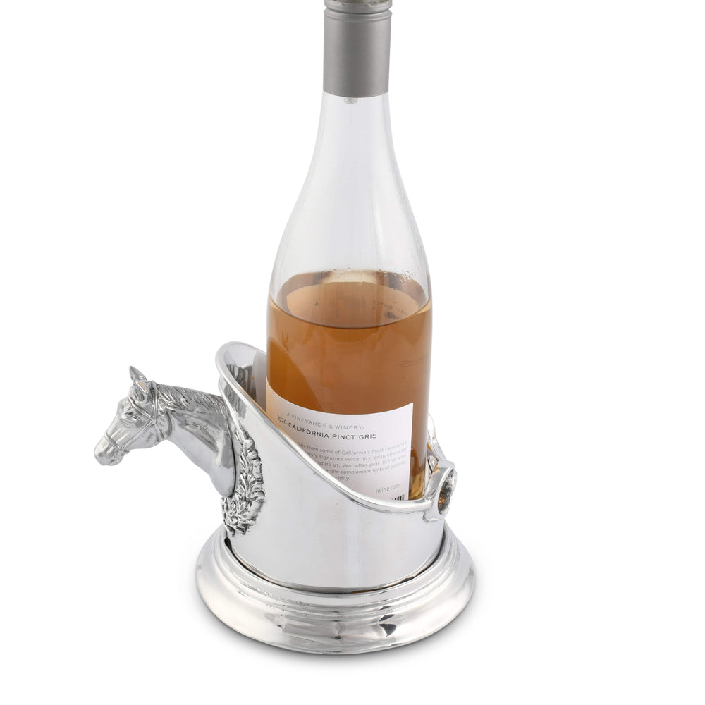 Wine Caddy - Horse Head - Equine Exchange Tack Shop