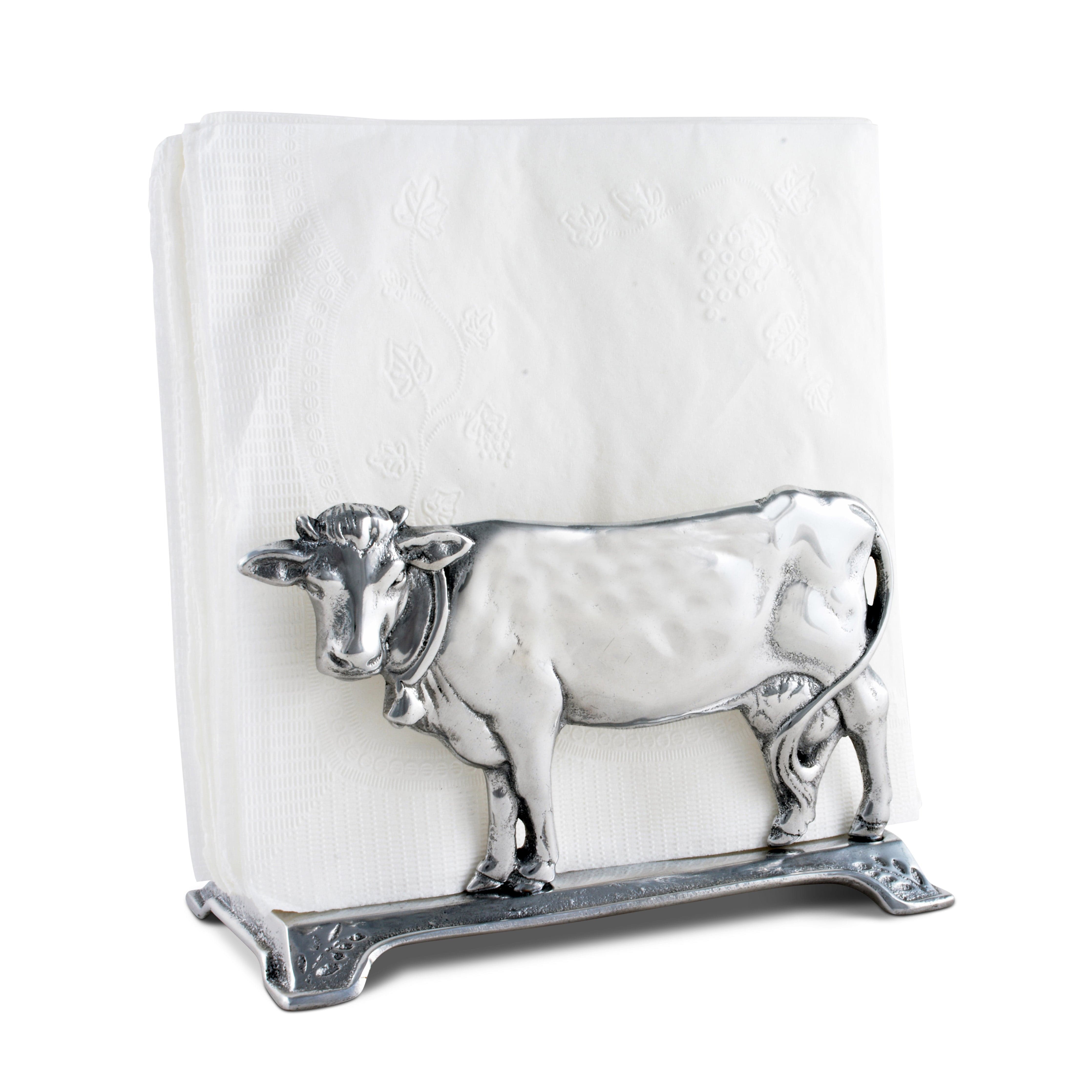 Cow Napkin Holder - Equine Exchange Tack Shop