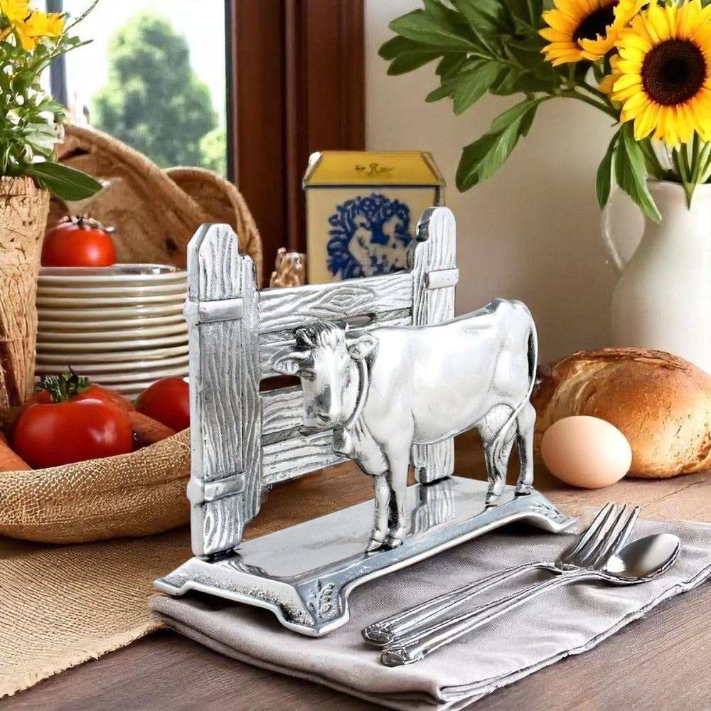 Cow Napkin Holder - Equine Exchange Tack Shop