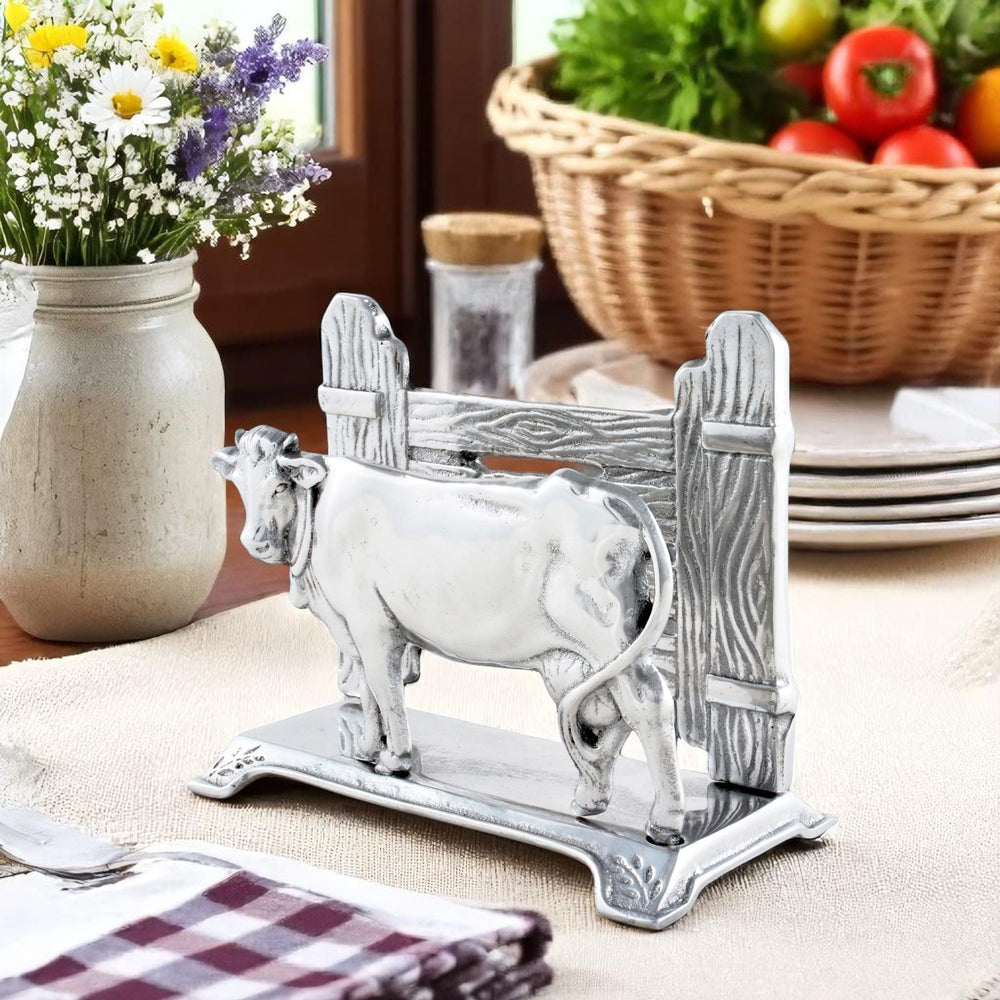 Cow Napkin Holder - Equine Exchange Tack Shop