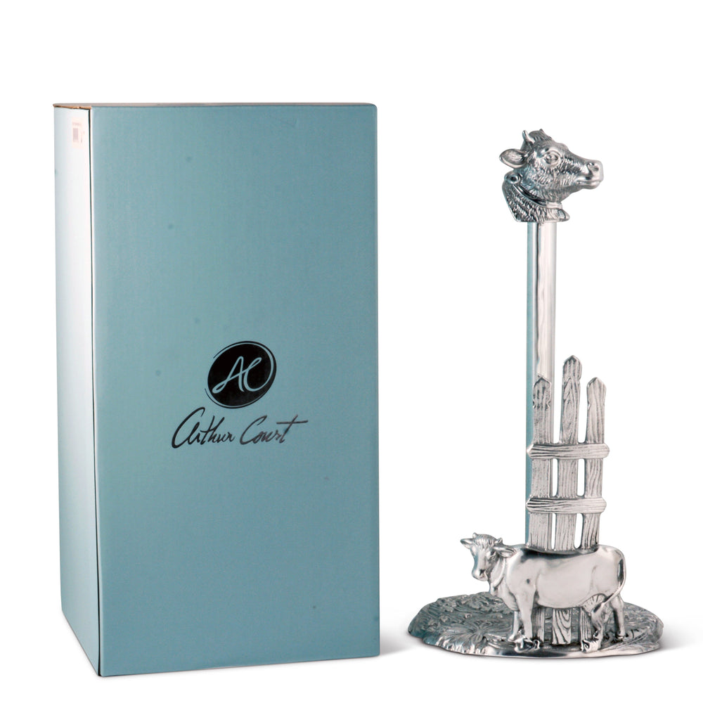 Cow Paper Towel Holder - Equine Exchange Tack Shop