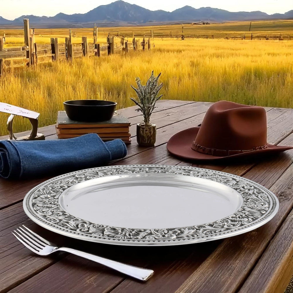 Charger / Overplate - Concho - Equine Exchange Tack Shop