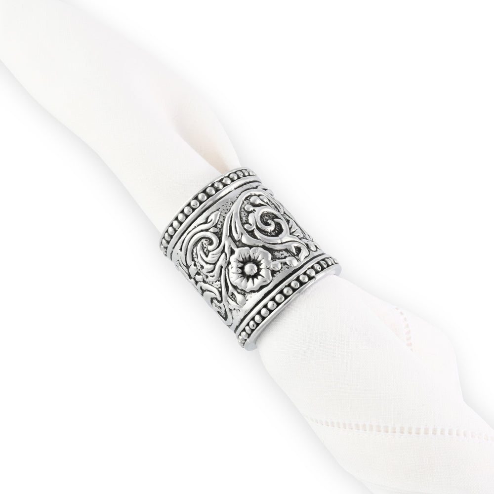 Concho Pattern Napkin Rings Set of 4 - Equine Exchange Tack Shop