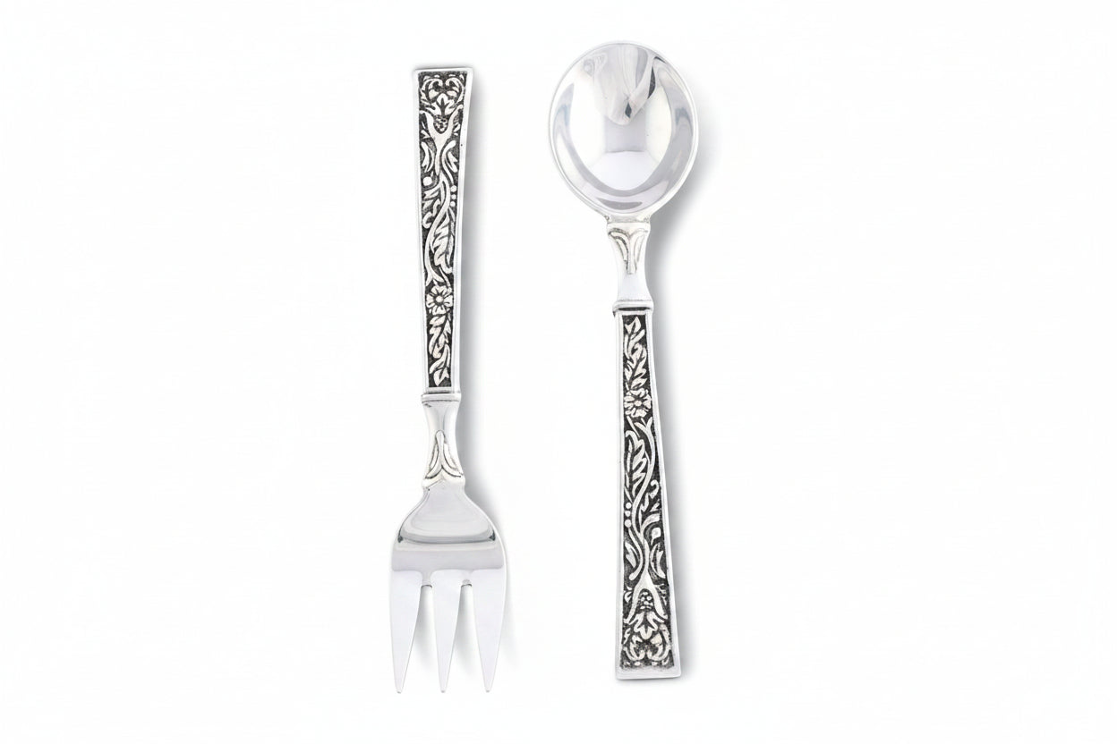 Concho Pattern Serving Set