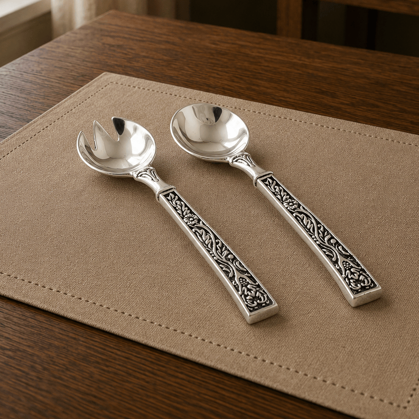Concho Pattern Serving Set
