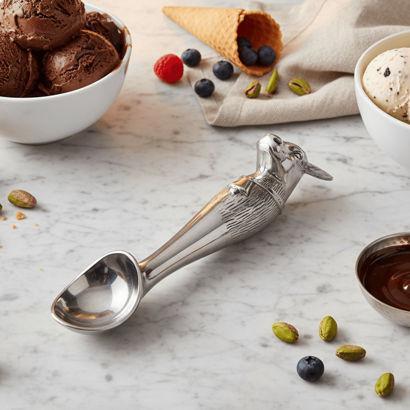 Cow Ice Cream Scoop