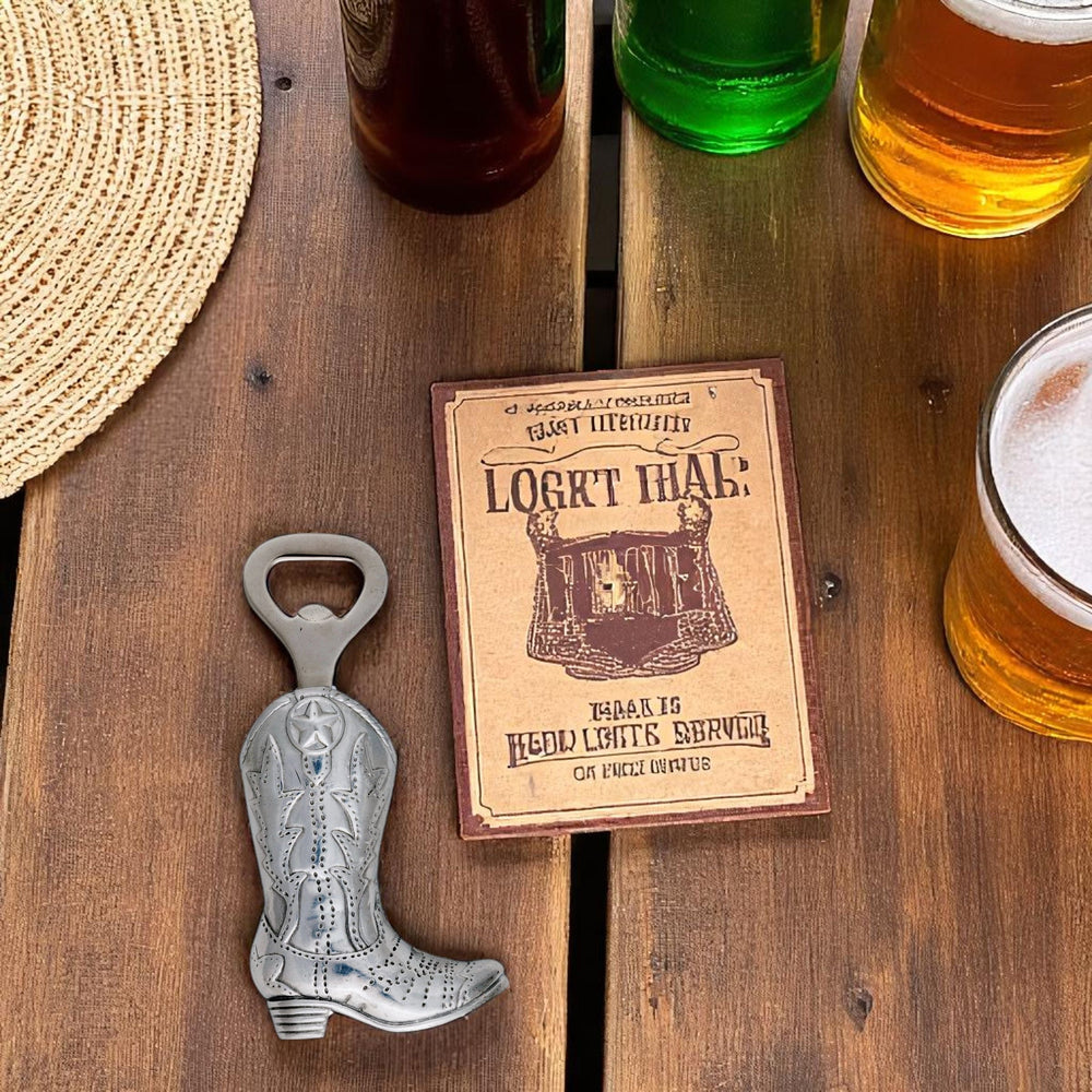 Cowboy Boot Bottle Opener - Equine Exchange Tack Shop