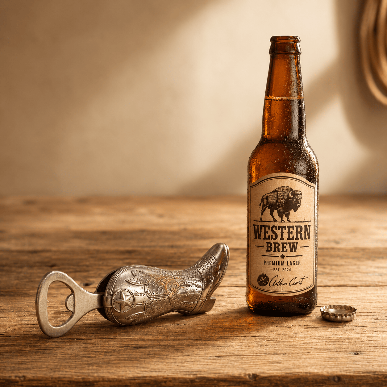 Cowboy Boot Bottle Opener