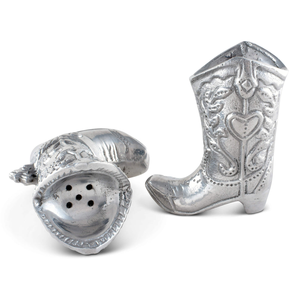 Cowboy Boot Salt and Pepper Set - Equine Exchange Tack Shop