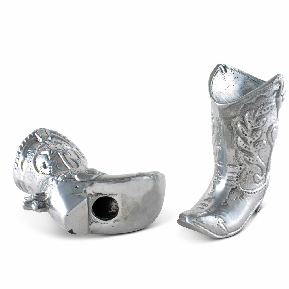 Cowboy Boot Salt and Pepper Set - Equine Exchange Tack Shop