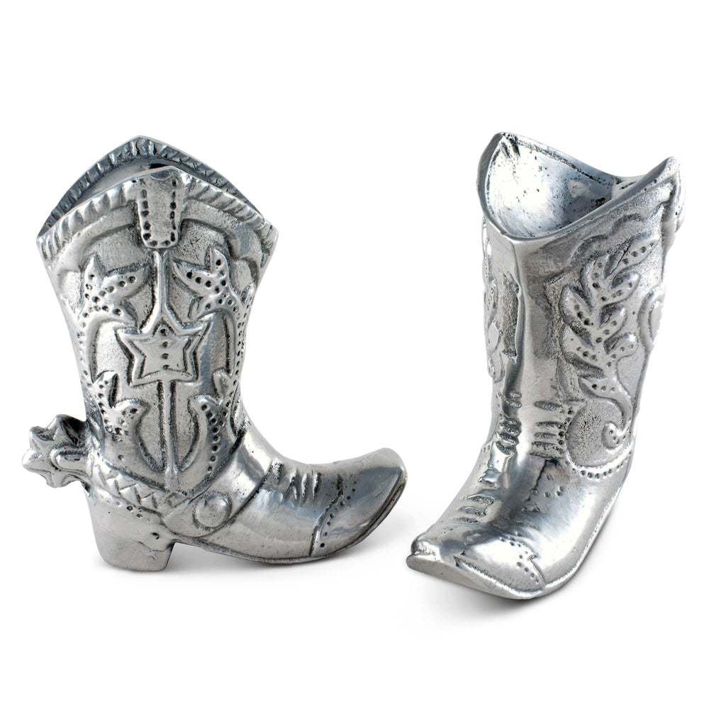Cowboy Boot Salt and Pepper Set - Equine Exchange Tack Shop
