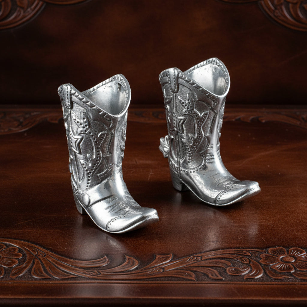 Cowboy Boot Salt and Pepper Set