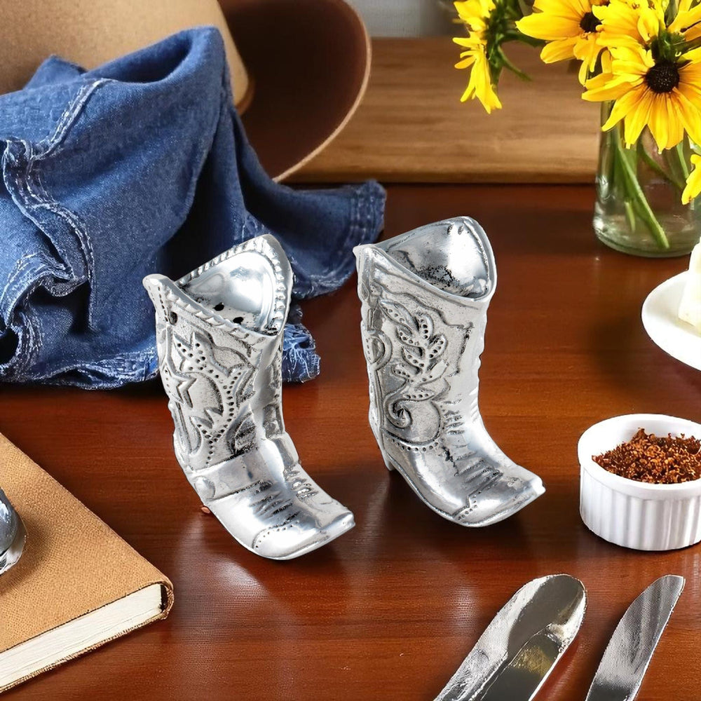 Cowboy Boot Salt and Pepper Set - Equine Exchange Tack Shop