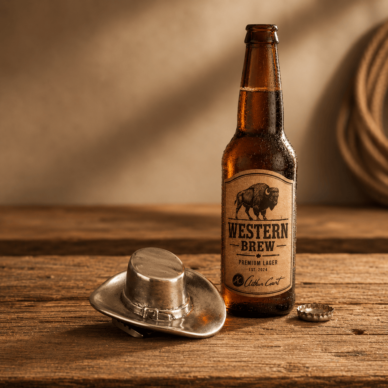Cowboy Hat Bottle Opener