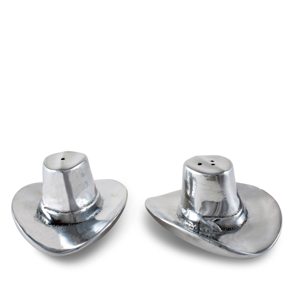 Cowboy Hat Salt and Pepper Set - Equine Exchange Tack Shop