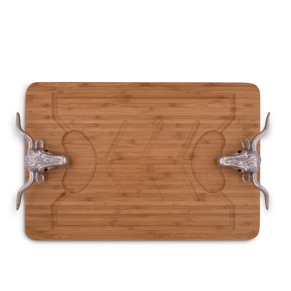 Longhorn Carving Board - Equine Exchange Tack Shop