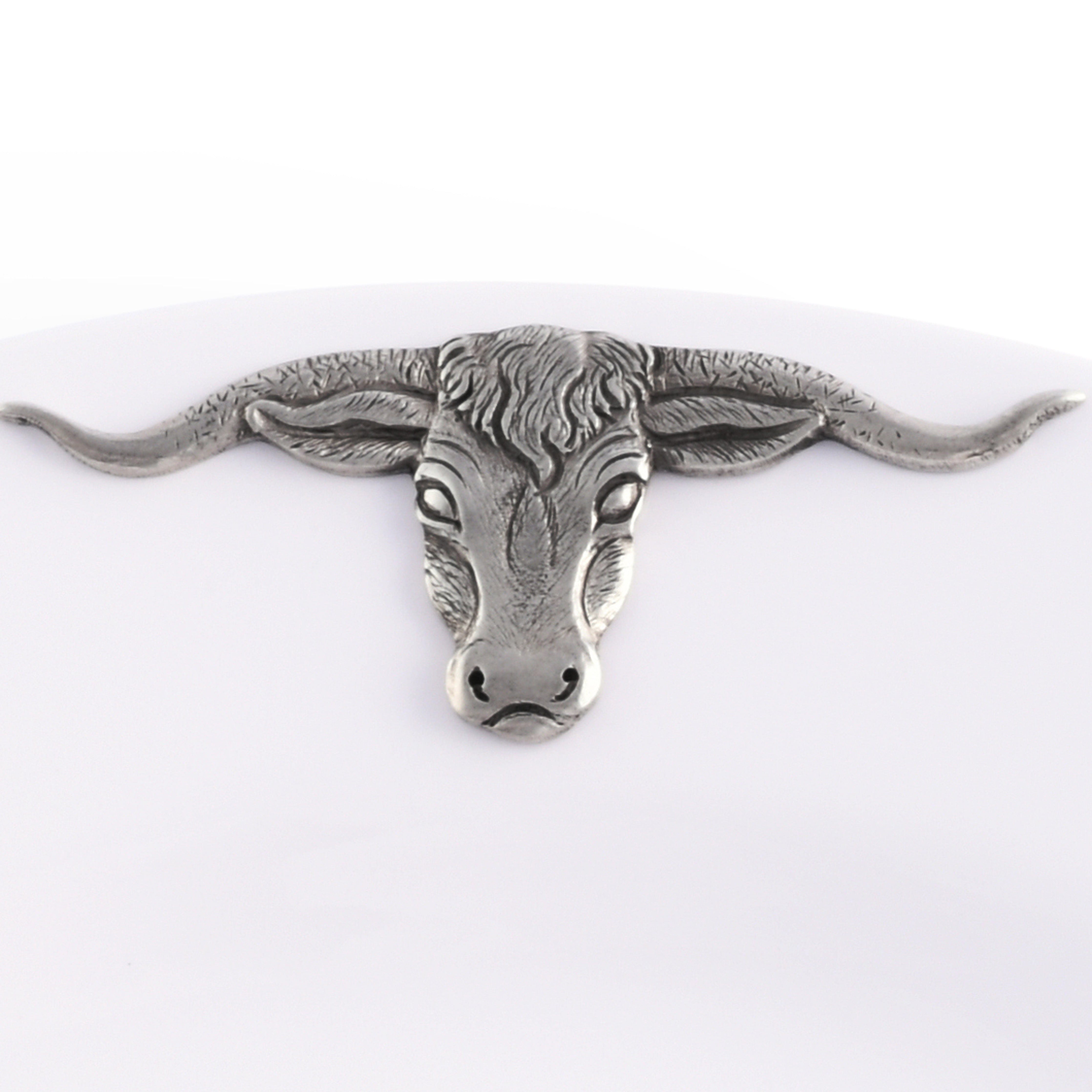 Longhorn Melamine Lunch Plates - Set of 4