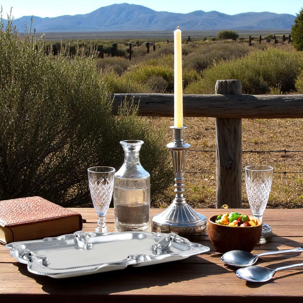 Longhorn Platter Large - Equine Exchange Tack Shop