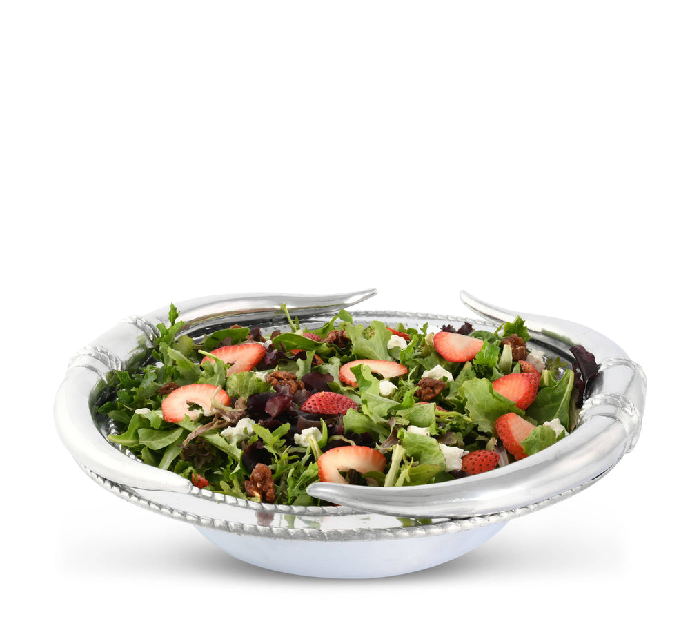 Longhorn Salad Bowl 12 - Equine Exchange Tack Shop