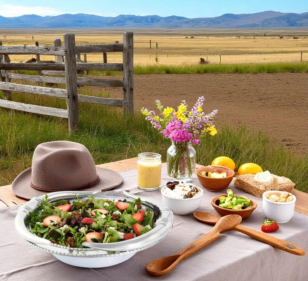 Longhorn Salad Bowl 12 - Equine Exchange Tack Shop