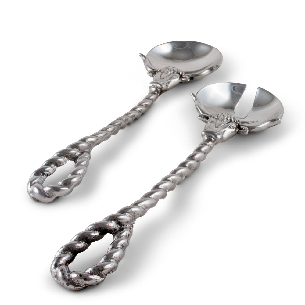 Longhorn Serving Set - Equine Exchange Tack Shop