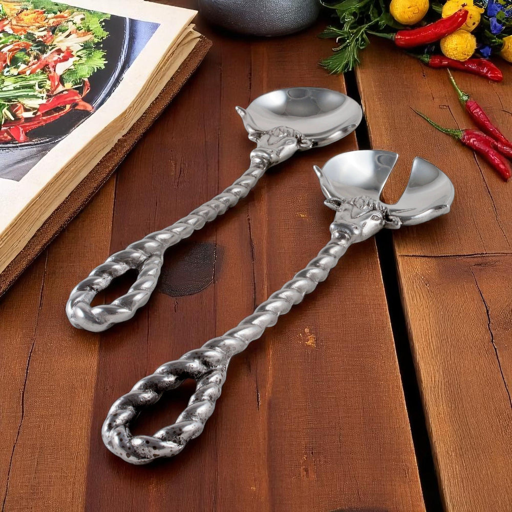 Longhorn Serving Set - Equine Exchange Tack Shop