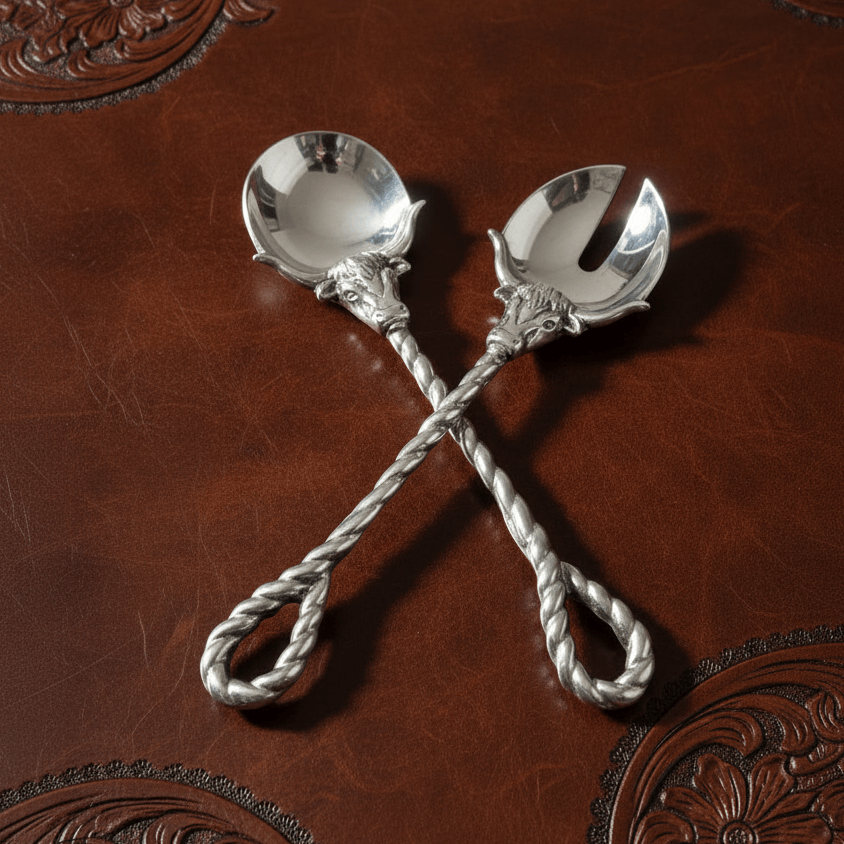 Longhorn Serving Set