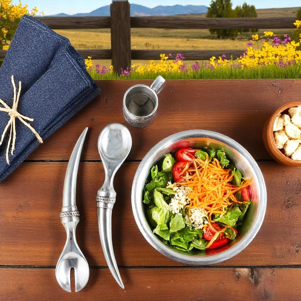 Longhorn Serving Set - Equine Exchange Tack Shop