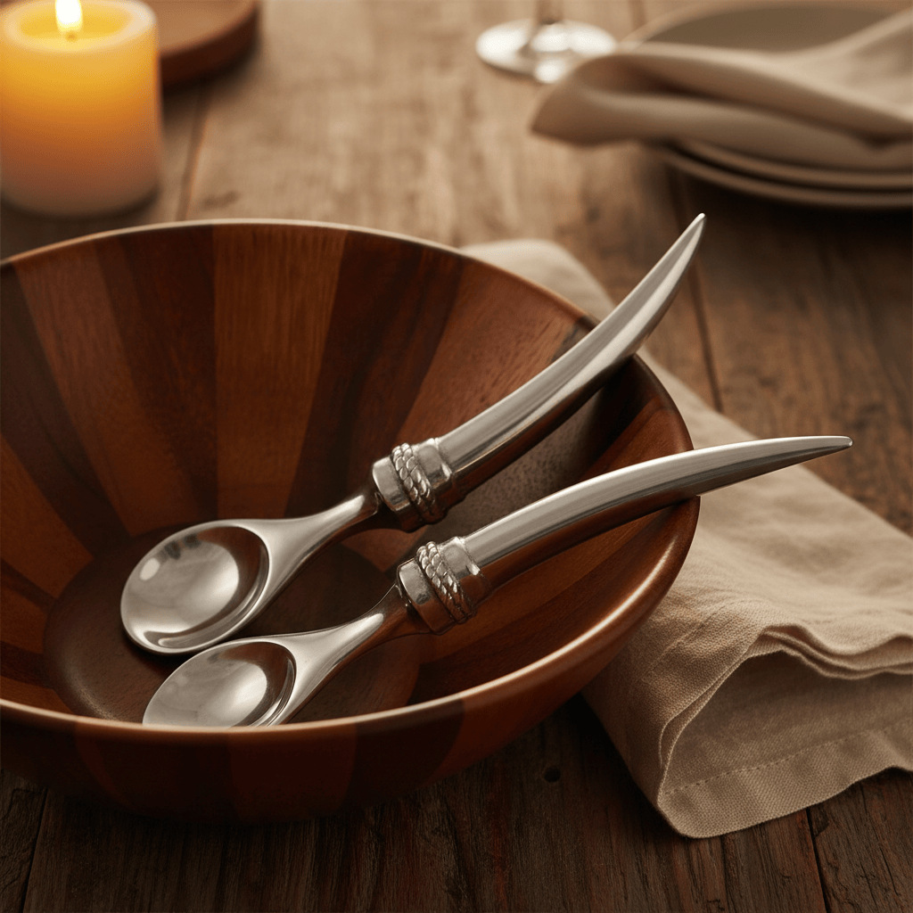Longhorn Serving Set