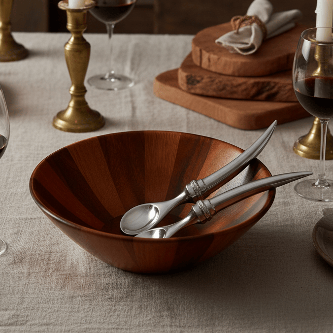 Longhorn Serving Set