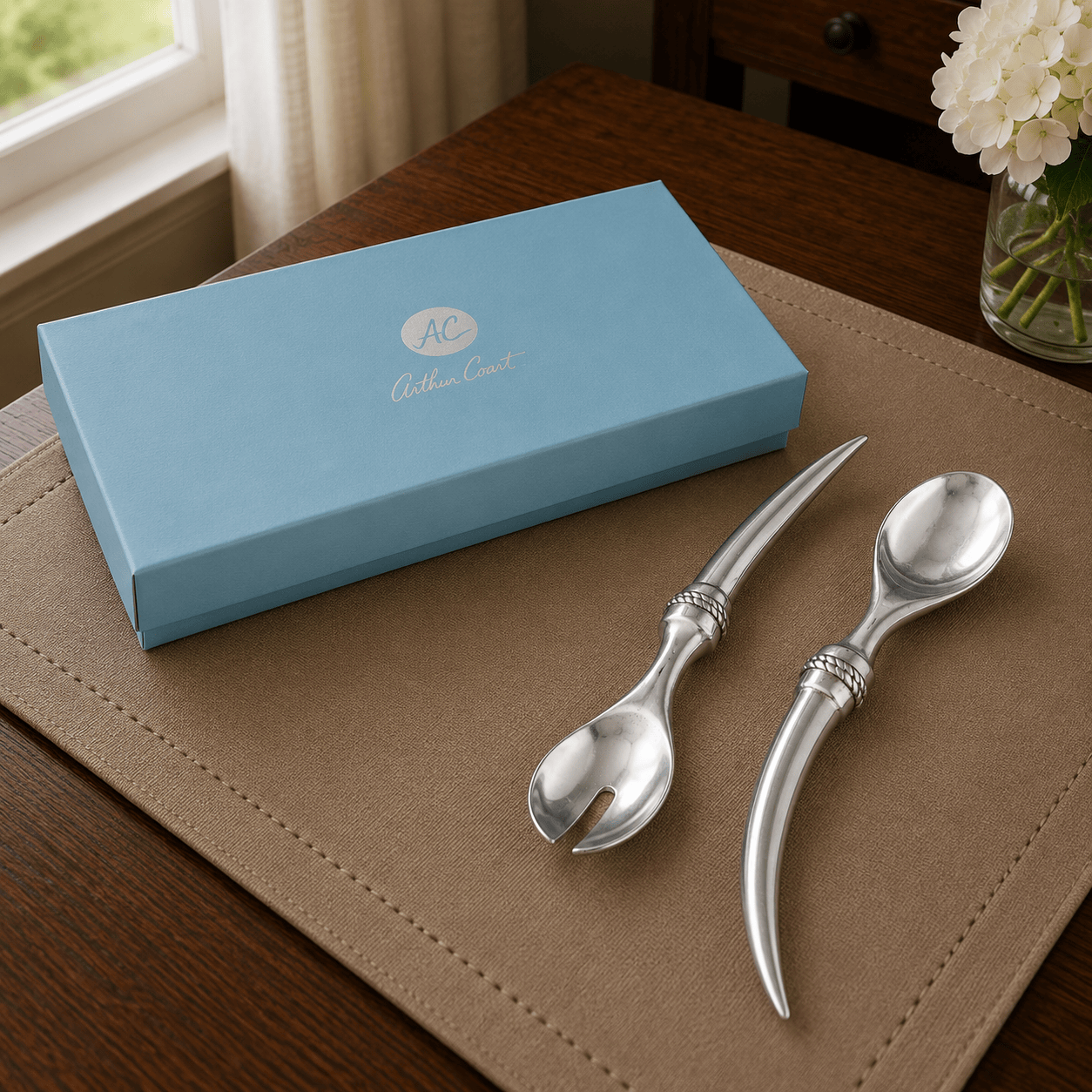 Longhorn Serving Set
