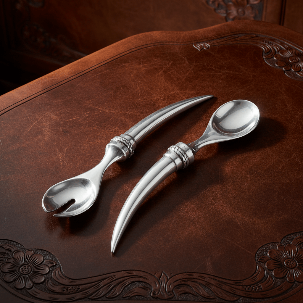 Longhorn Serving Set