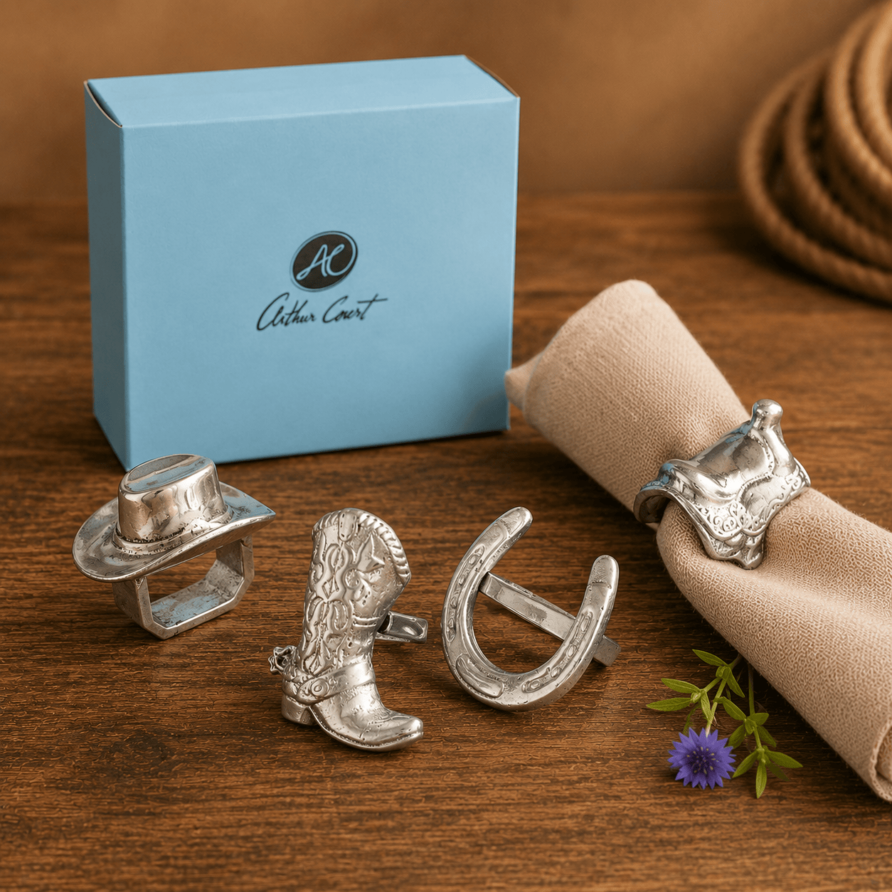 Western Napkin Rings