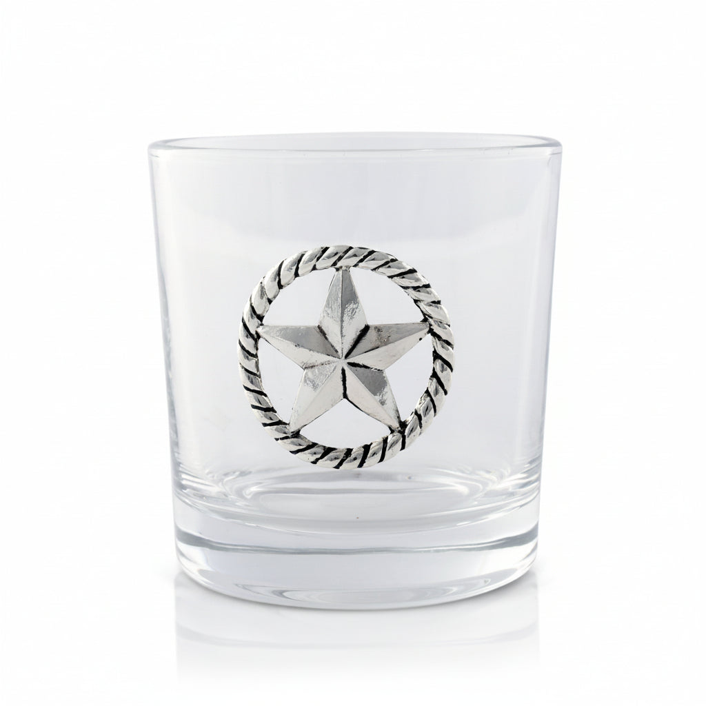 Western Star Bar Glasses Set of 4