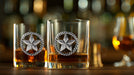 Western Star Bar Glasses Set of 4 - Equine Exchange Tack Shop