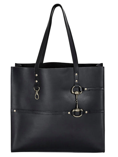 AWST Int'l Snaffle Bit Leather Tote - Equine Exchange Tack Shop