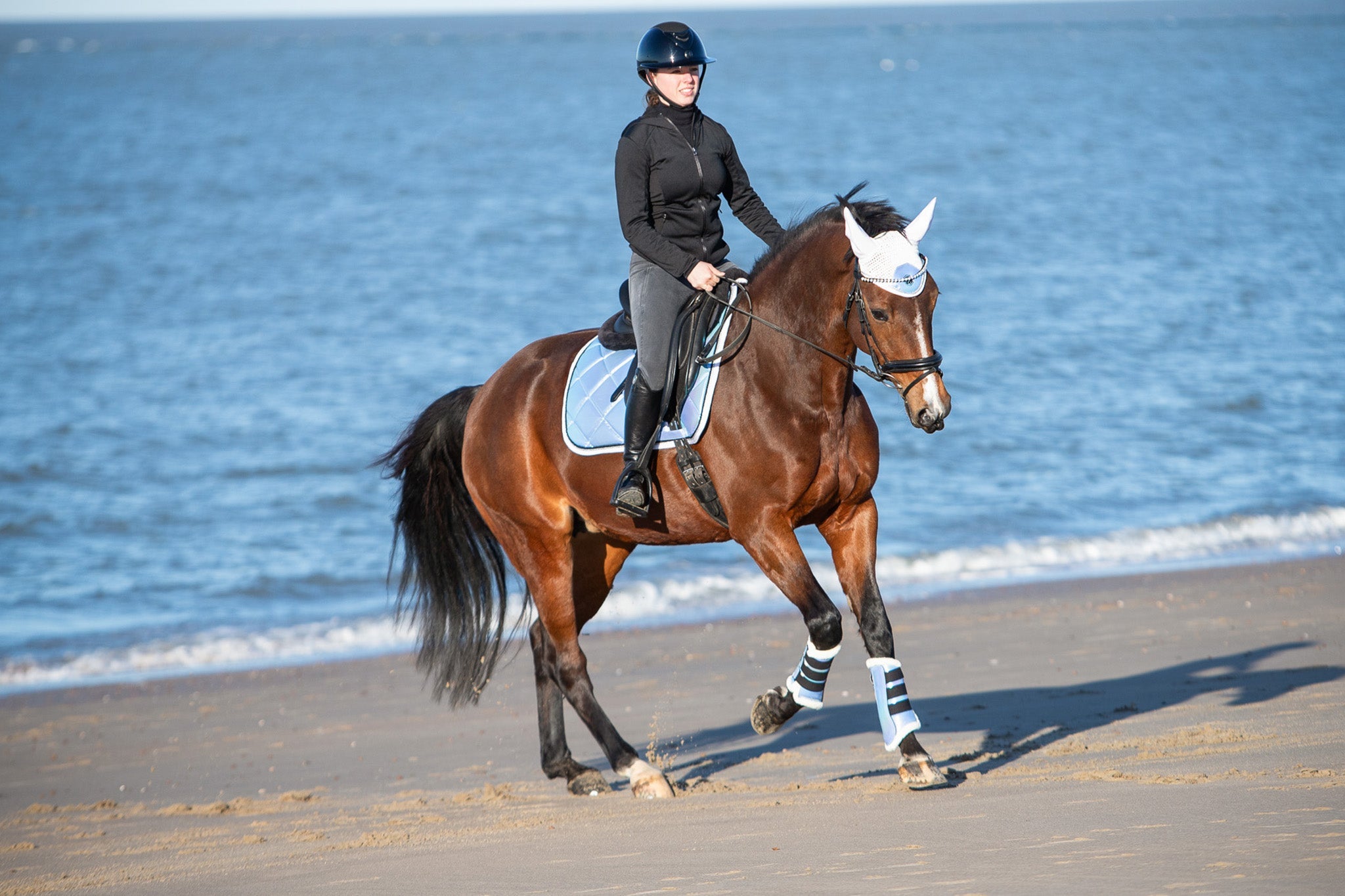 Azurine Fly Hat - Equine Exchange Tack Shop