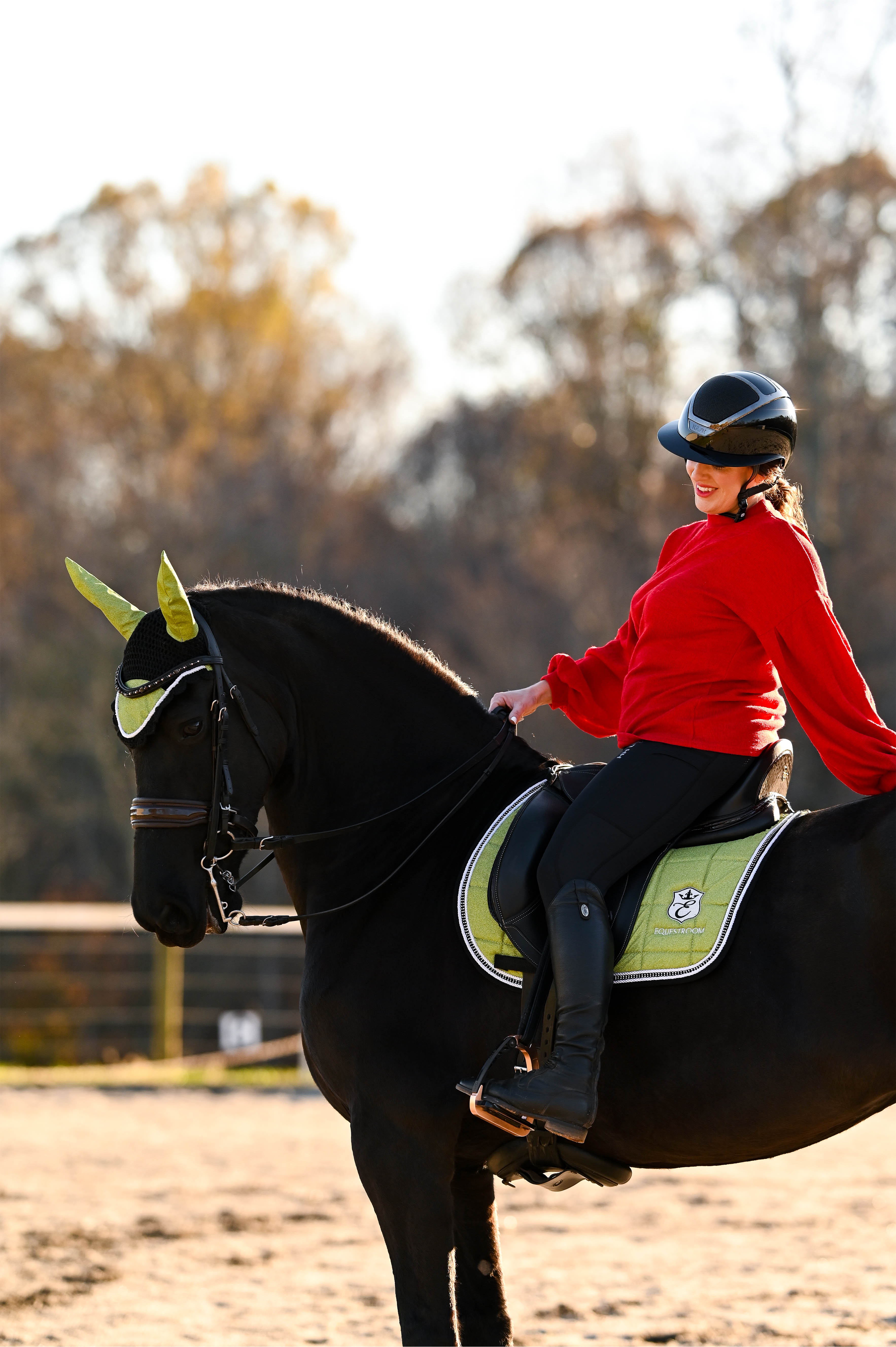 Lemongrass Saddle Pad - Equine Exchange Tack Shop