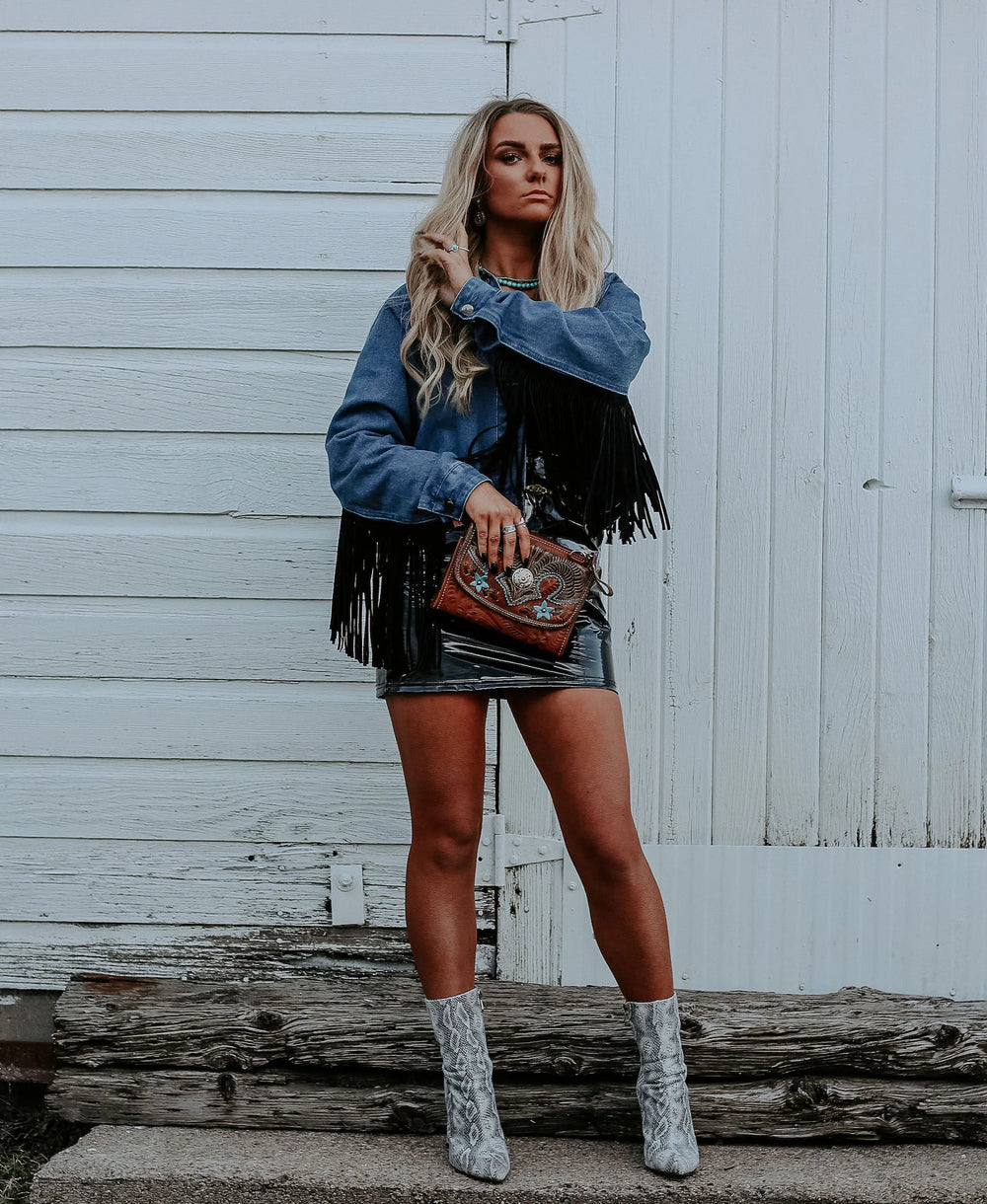 Desert WildFlower Crossbody Bag/Wallet  