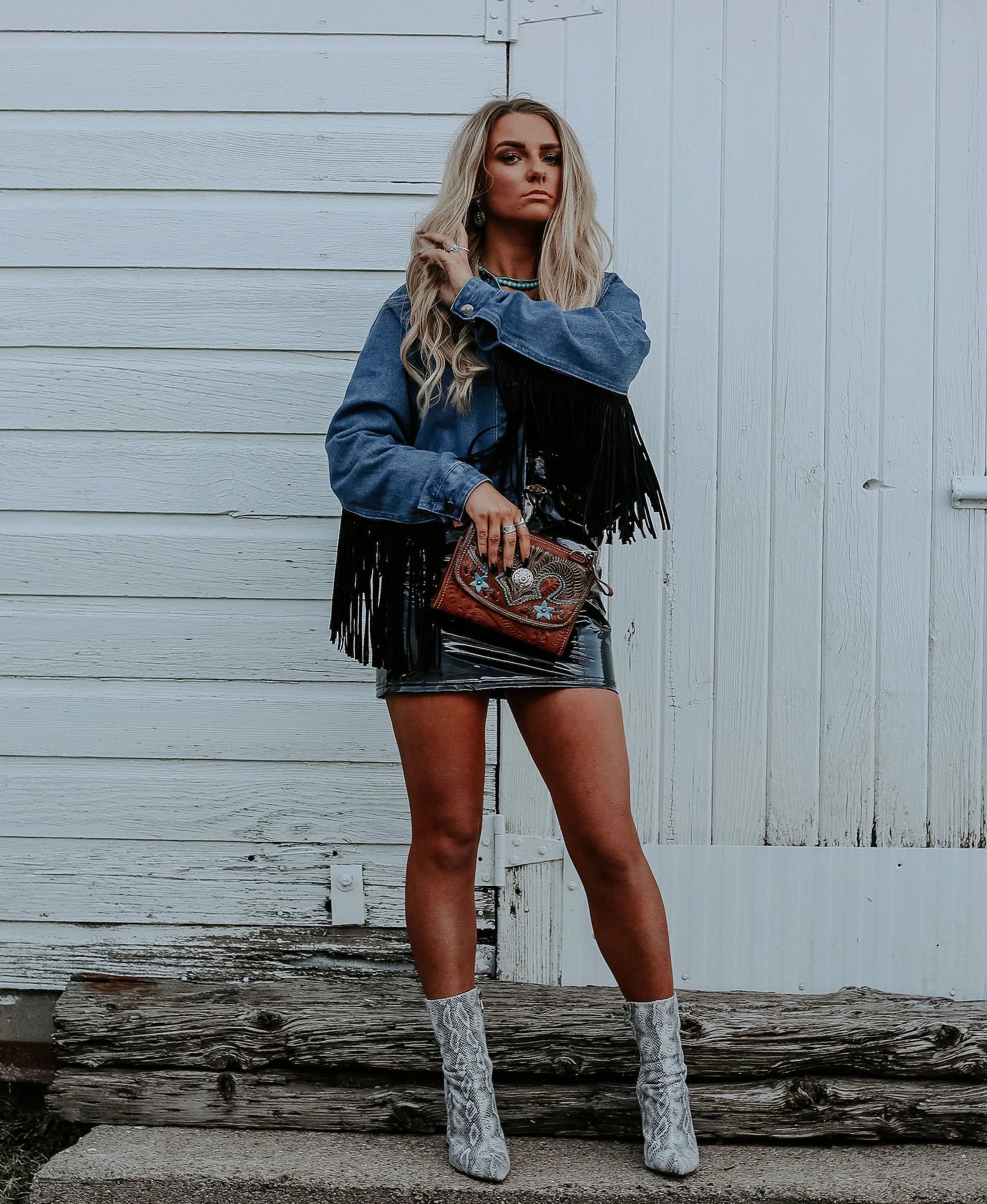 Desert WildFlower Crossbody Bag/Wallet  