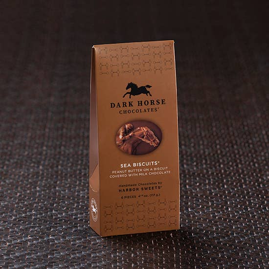 Milk Chocolate Peanut Butter Sea Biscuits Gable Box - Equine Exchange Tack Shop