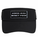 Horse Rich Money Poor Visor - Equine Exchange Tack Shop