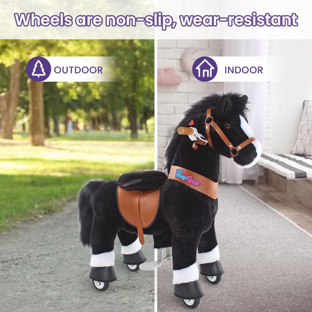 Model U® Horse Ride-On Toy Age 3–4 – Black