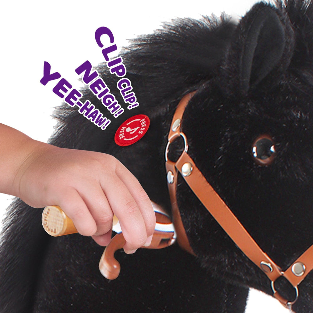 Model U® Horse Ride-On Toy Age 3–4 – Black  