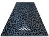 Portable Stall Mat Black on Grey Leopard Design-5x10 - Equine Exchange Tack Shop