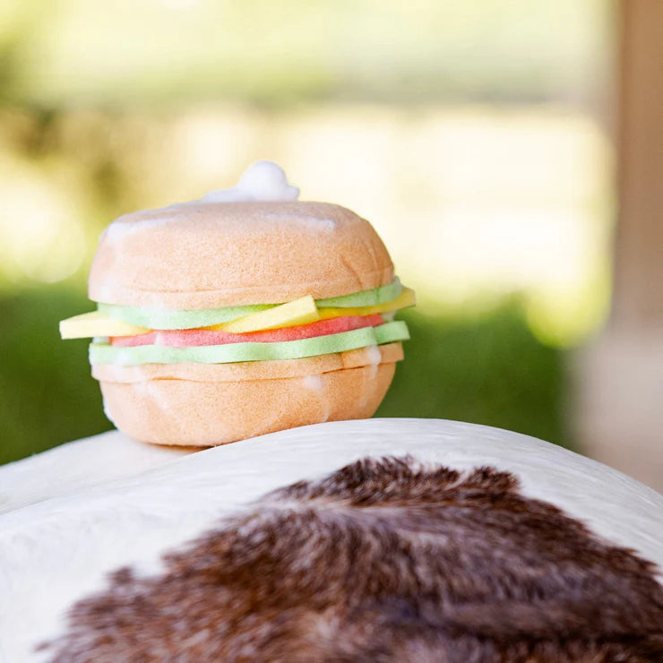 Blue Ribbon Burger Bath Sponge - Equine Exchange Tack Shop