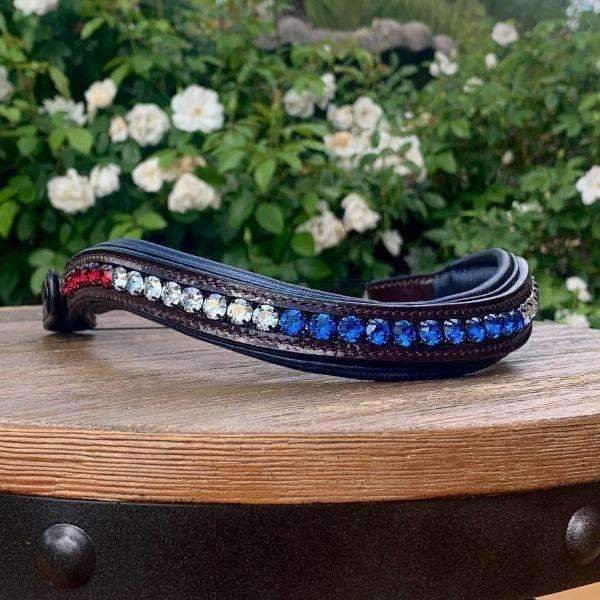 Crystal Browband - Americana 2 - Equine Exchange Tack Shop