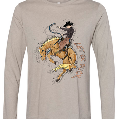 Bronc Longsleeve Tee - Equine Exchange Tack Shop