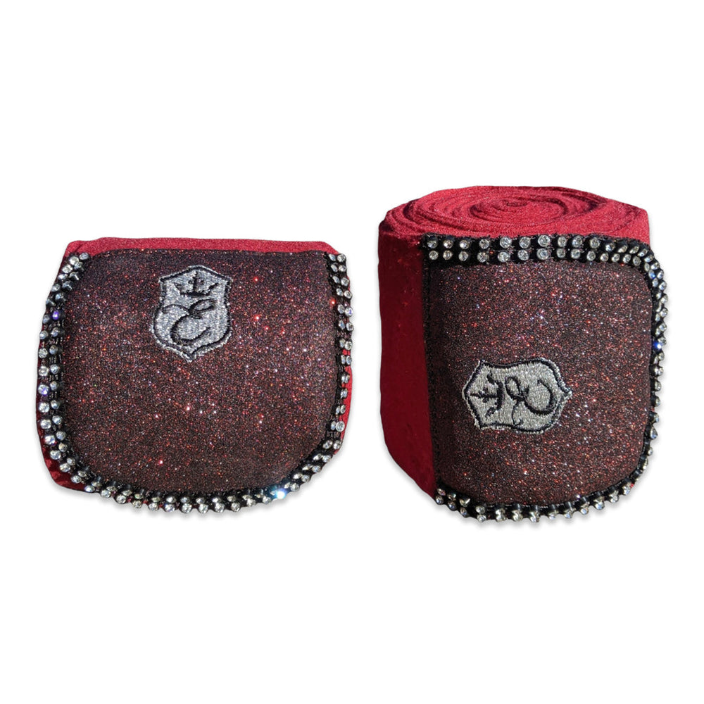 Burgundy Polo Wraps - Equine Exchange Tack Shop
