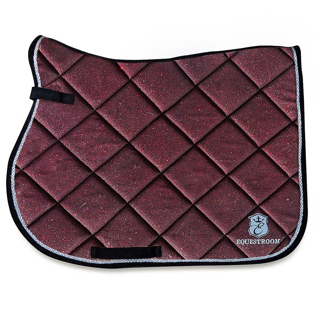 Burgundy Saddle Pad - Equine Exchange Tack Shop